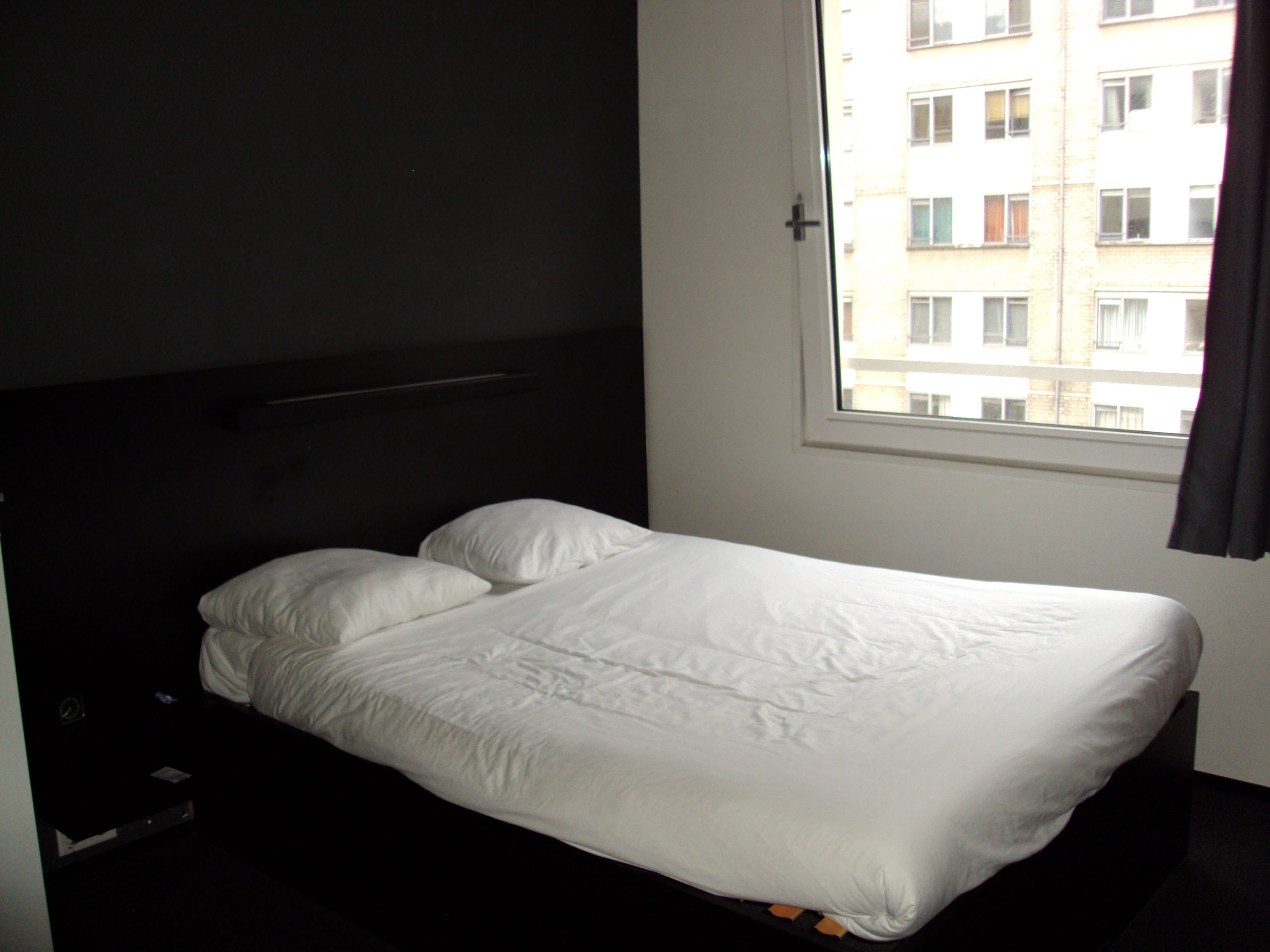 Bedroom at the Student Hotel in Rotterdam