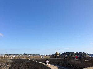 St Malo ramparts