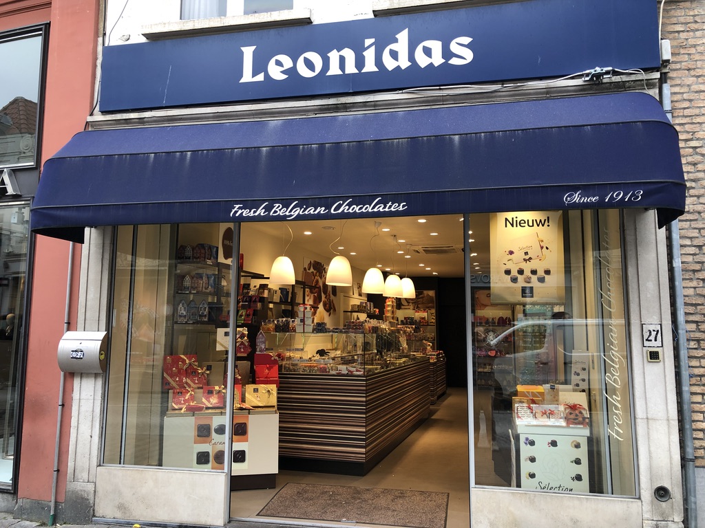 A Leonidas store