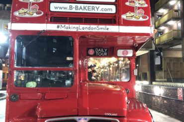 A LONDON CHRISTMAS AFTERNOON TEA BUS WITH BRIGIT’S BAKERY
