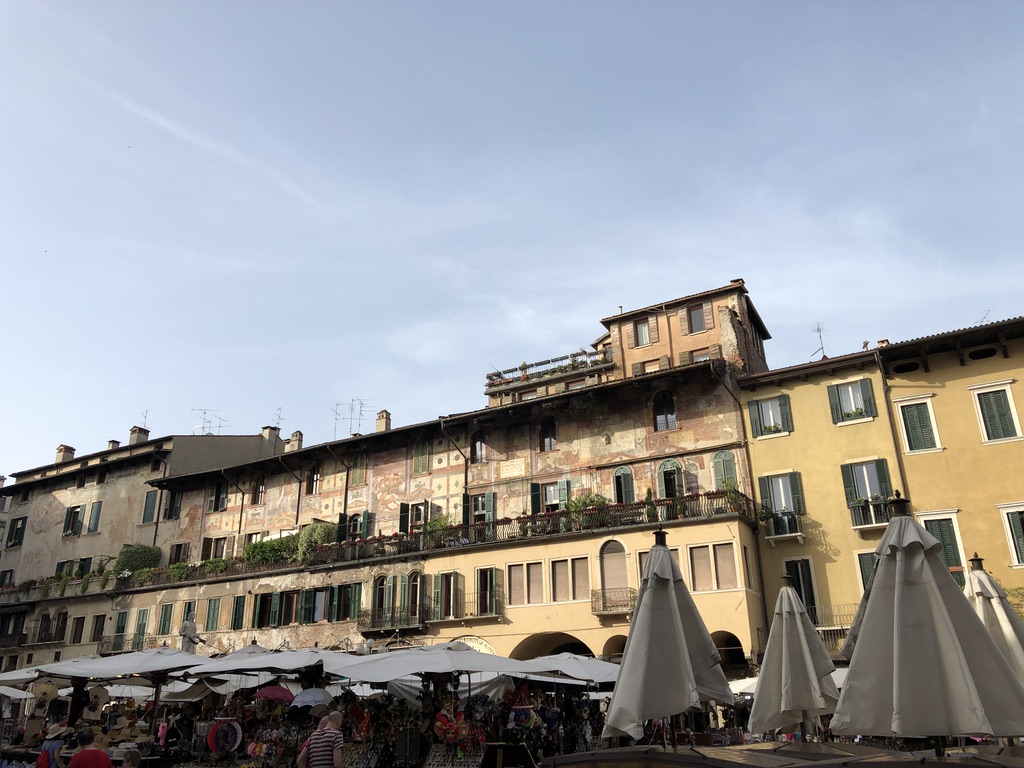 Piazza delle Erbe in Verona