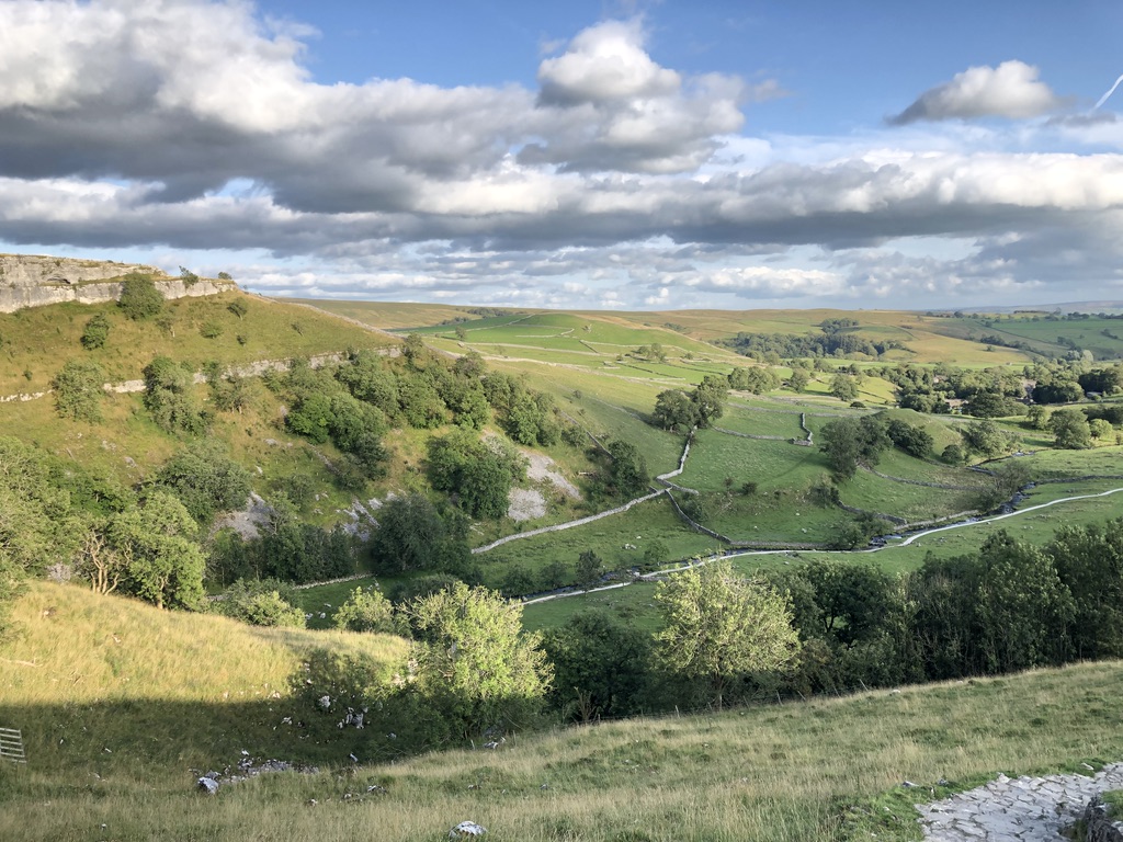 Views from the area of Malham Cove
